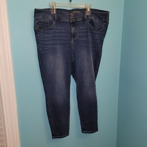 Torrid Super Soft Blue Jean Jeggings Sz. 26 Short